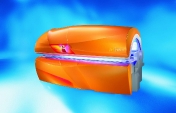 Горизонтальный турбо-солярий "S-55 Qeen Berry Twin Power - Soltron"